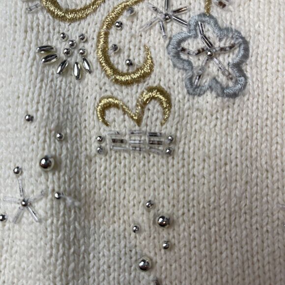 Designer Originals Studio Women's Christmas Sweater Trees Size Large - Picture 10 of 15